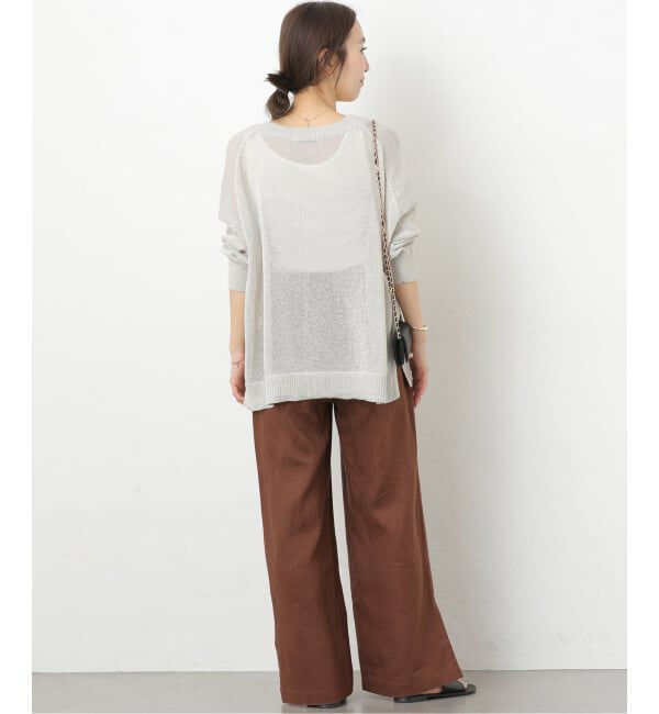 JOURNAL STANDARD relume「《一部WEB限定追加 / 新色 / 新サイズ》麻スリットイージーパンツ」|その他|