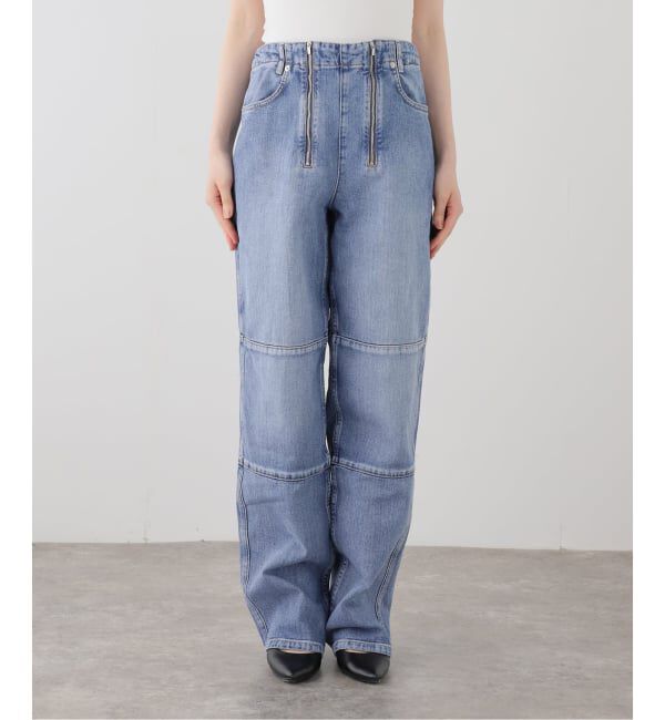 journal standard L'essage「TIBI/ティビ CLASSIC WASH DENIM FISCHER JEAN デニムパンツ S126DW3419」|デニム|ブルー A