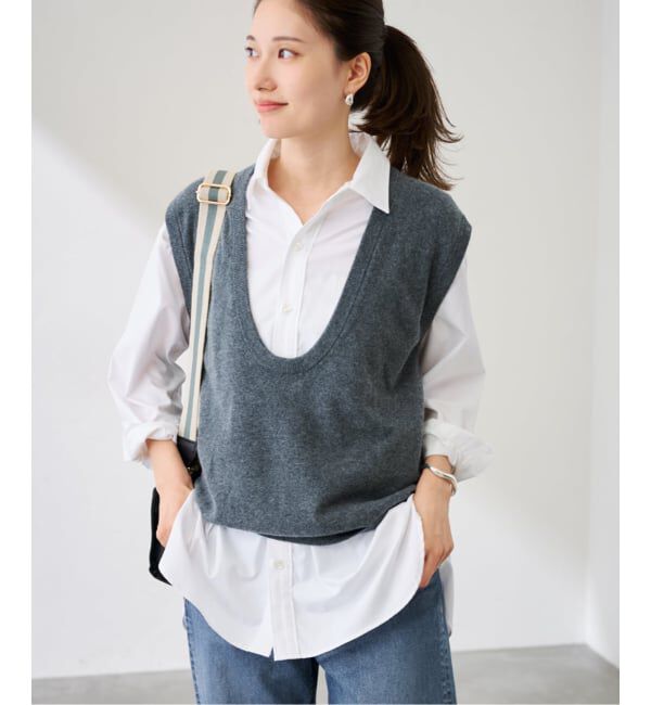 FRAMeWORK「コットンロングシャツ」|シャツ・ブラウス|