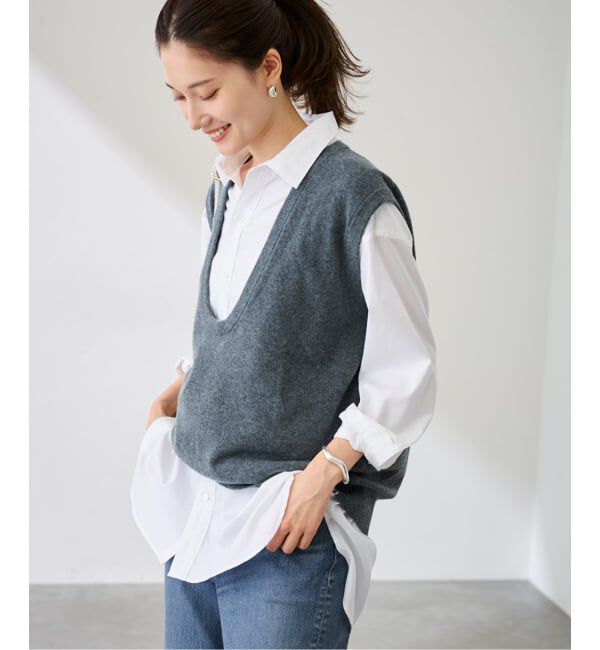 FRAMeWORK「コットンロングシャツ」|シャツ・ブラウス|