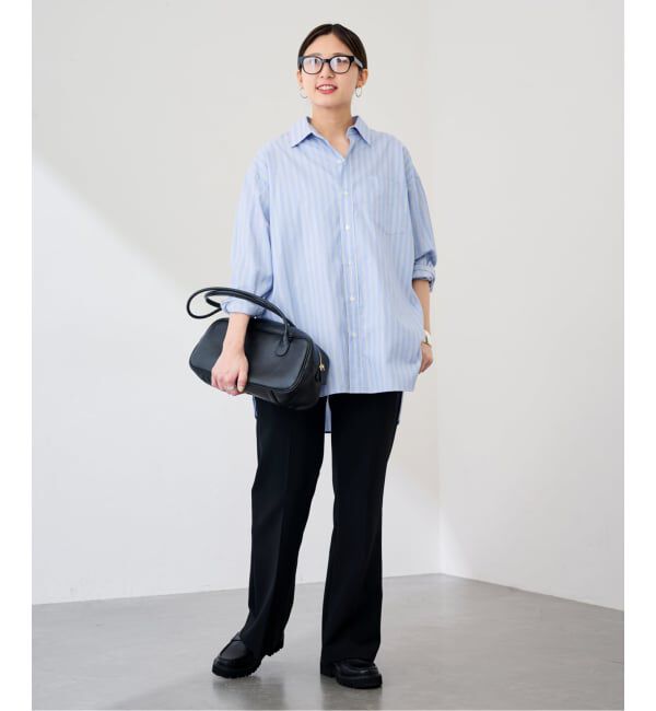 FRAMeWORK「コットンロングシャツ」|シャツ・ブラウス|