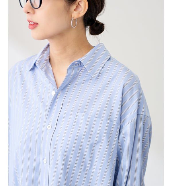 FRAMeWORK「コットンロングシャツ」|シャツ・ブラウス|