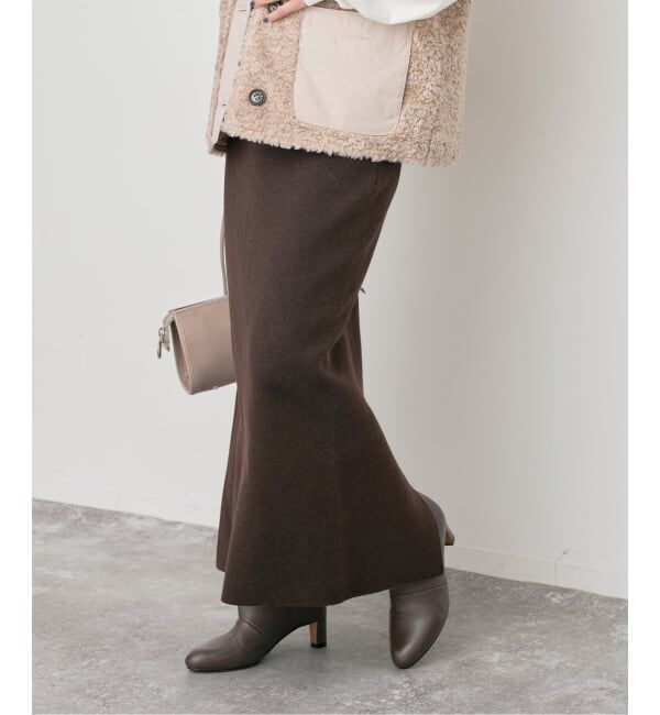 Spick and Span「ミラノリブニットスカート」|スカート|