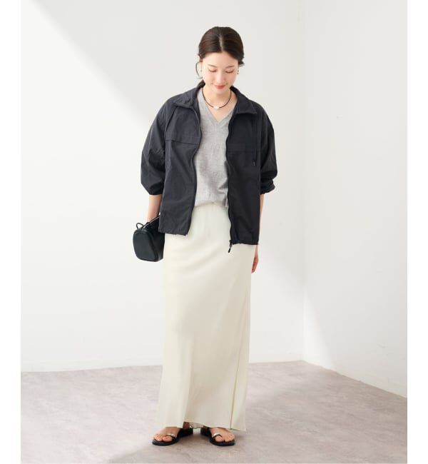FRAMeWORK「≪追加≫シルキーキュプラバイアススカート 2」|スカート|