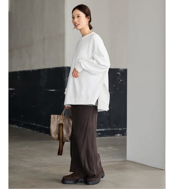 FRAMeWORK「≪追加≫シルキーキュプラバイアススカート 2」|スカート|