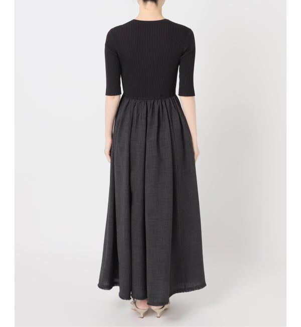 NOBLE「フロントジップドッキングワンピース」|ワンピース|