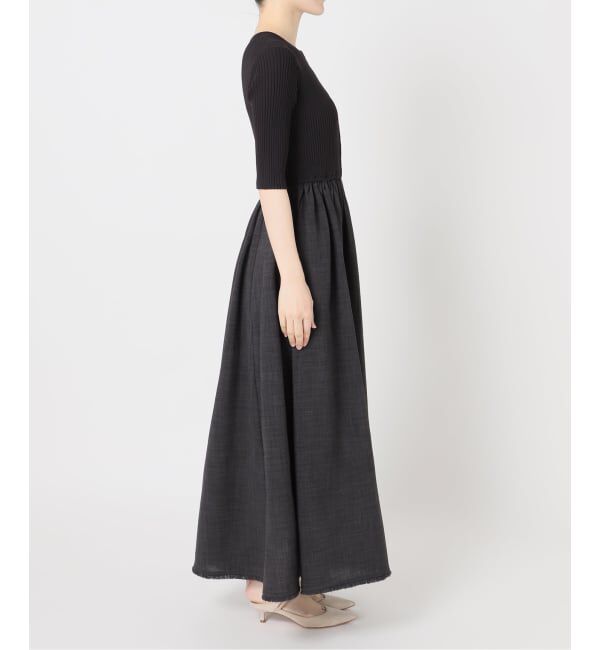 NOBLE「フロントジップドッキングワンピース」|ワンピース|