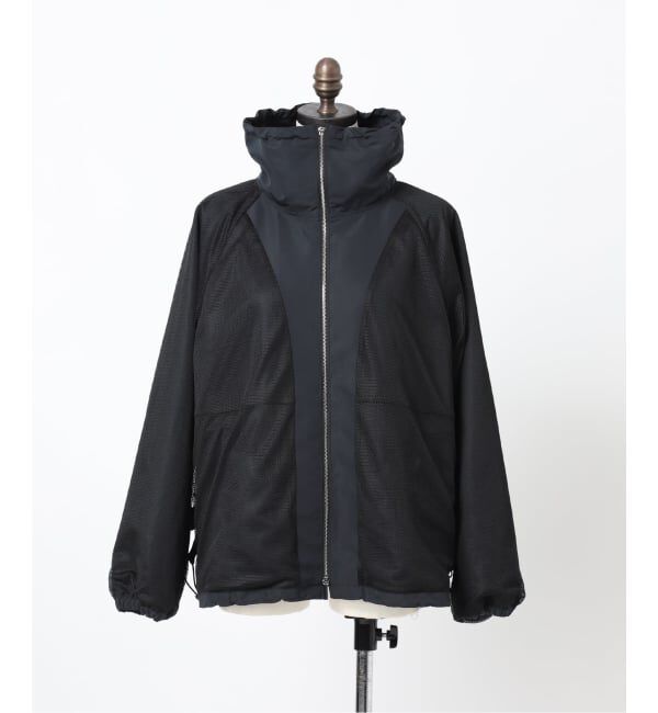 Spick and Span「シルキータフタスタンドカラーブルゾン」|その他|