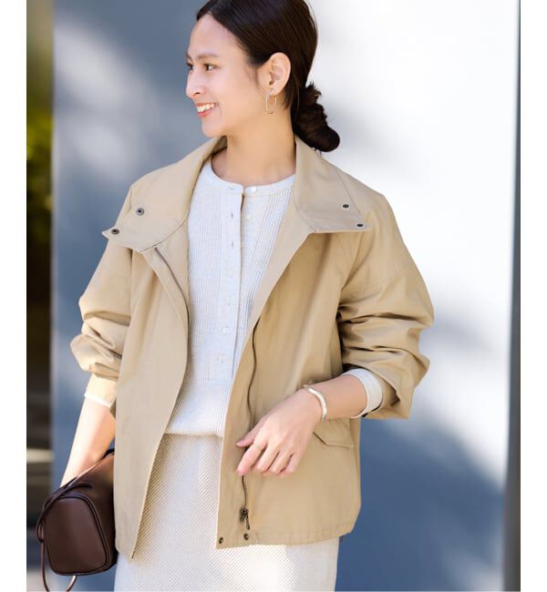 FRAMeWORK「≪手洗い可≫ホースクロススタンドブルゾン」|その他|