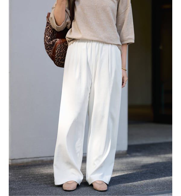 FRAMeWORK「≪新色 / 追加≫ポリエステルツイルリラックスパンツ」|その他|