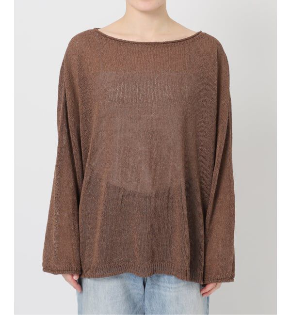 FRAMeWORK「≪一部カラーWEB限定 / 追加≫ウォッシャブルニュアンスワイドプルオーバー」|ニット・セーター|