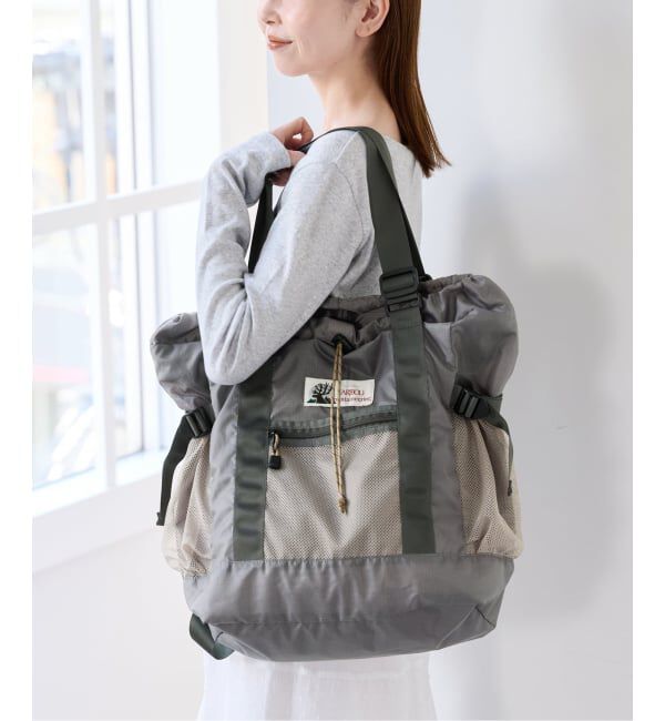 U by SPICK&SPAN「【CARIBOU MOUNTAINEERING】 別注L/W PACK TOTE」|トートバッグ|