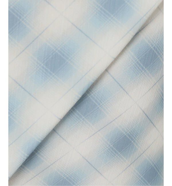 U by SPICK&SPAN「シアーチェックタイトスカート」|スカート|