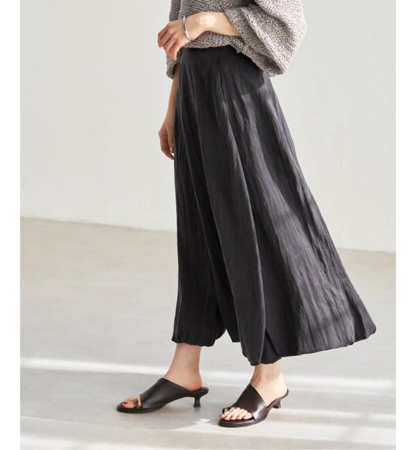 NOBLE「ピーチブライトバルーンスカート」|スカート|