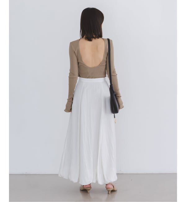 NOBLE「ピーチブライトバルーンスカート」|スカート|