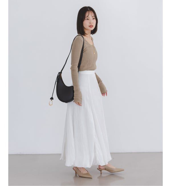 NOBLE「ピーチブライトバルーンスカート」|スカート|