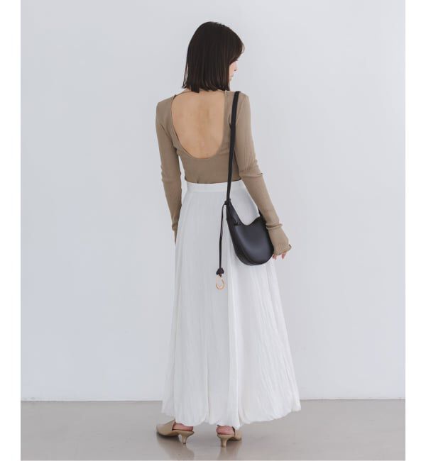 NOBLE「ピーチブライトバルーンスカート」|スカート|