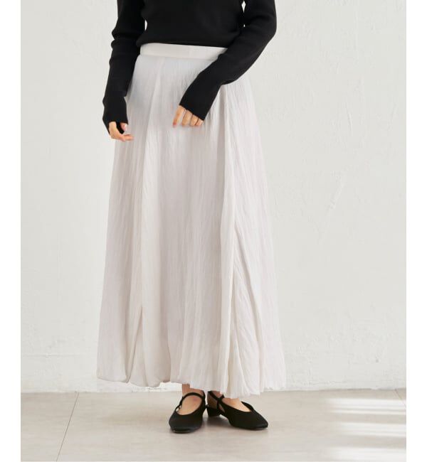 NOBLE「ピーチブライトバルーンスカート」|スカート|