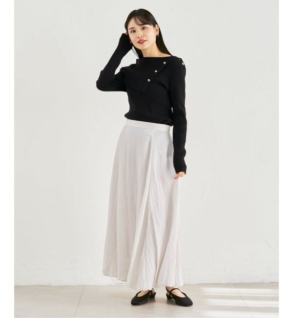 NOBLE「ピーチブライトバルーンスカート」|スカート|