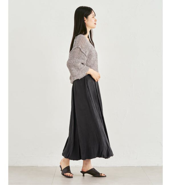 NOBLE「ピーチブライトバルーンスカート」|スカート|