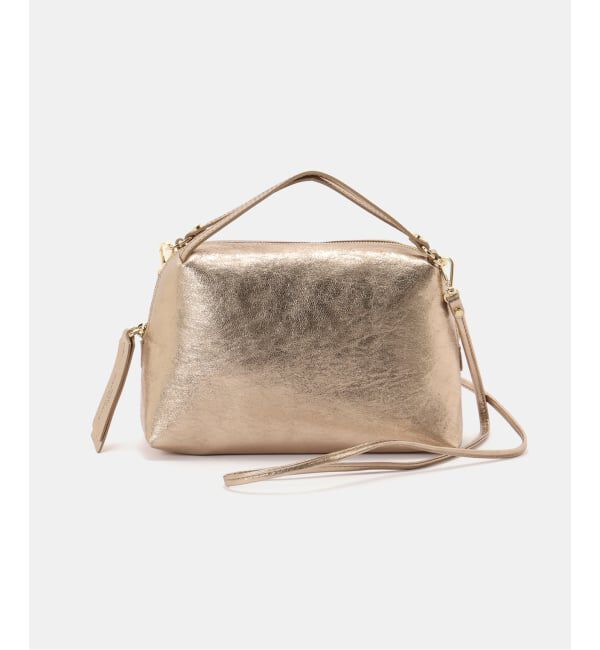 Spick and Span「GIANNI CHIARINI / ジャンニ キアリーニ ALIFA VNCMET」|ショルダー・メッセンジャー|ゴールド A