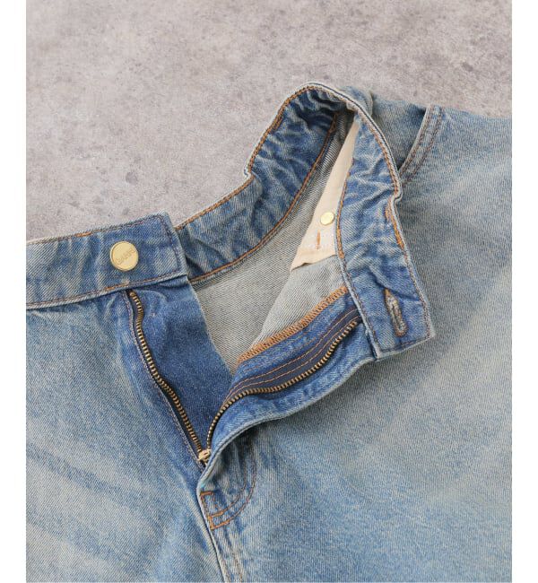 U by SPICK&SPAN「GANNI / ガニー Tint Rigid Denim Mini Skirt」|スカート|