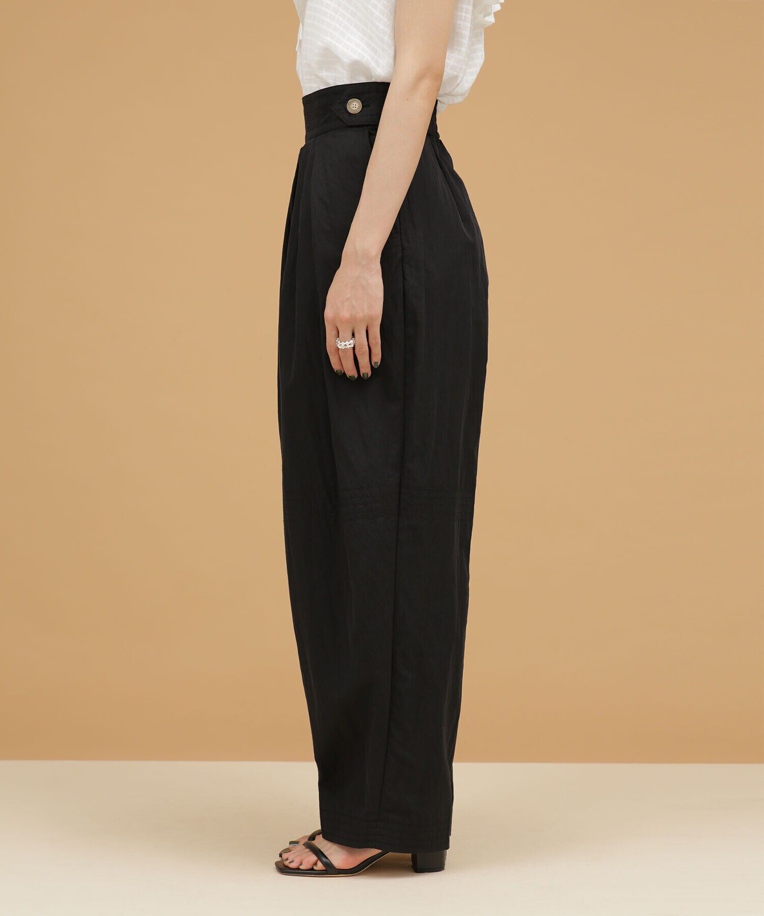 nano･universe「LB.03/マルチタックバレルパンツ」|その他|