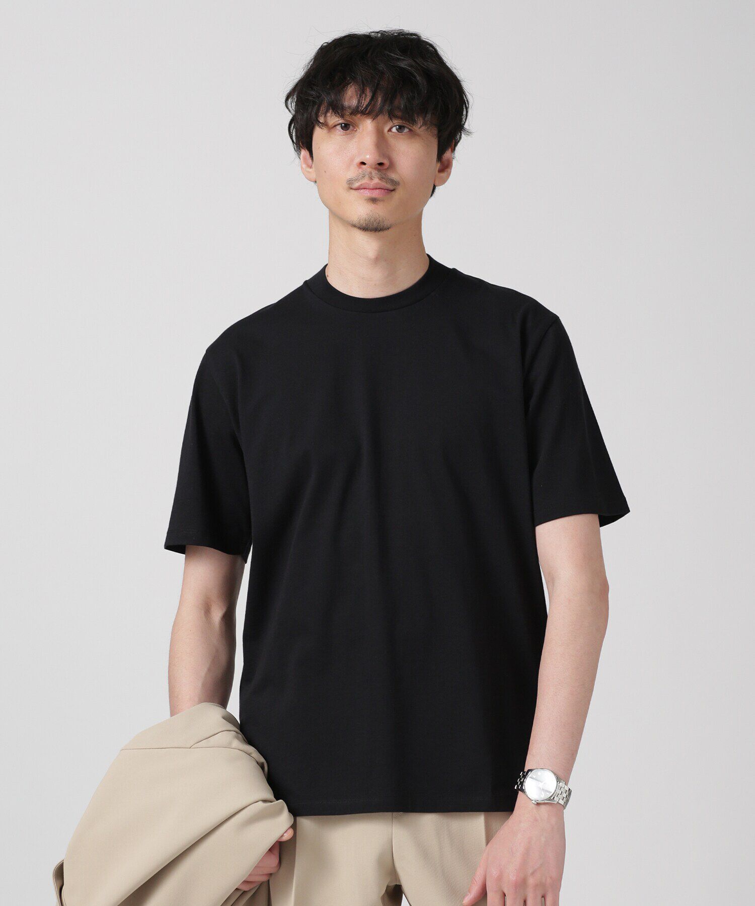 nano･universe「LB.03/ジャケT 半袖」|Tシャツ・カットソー|