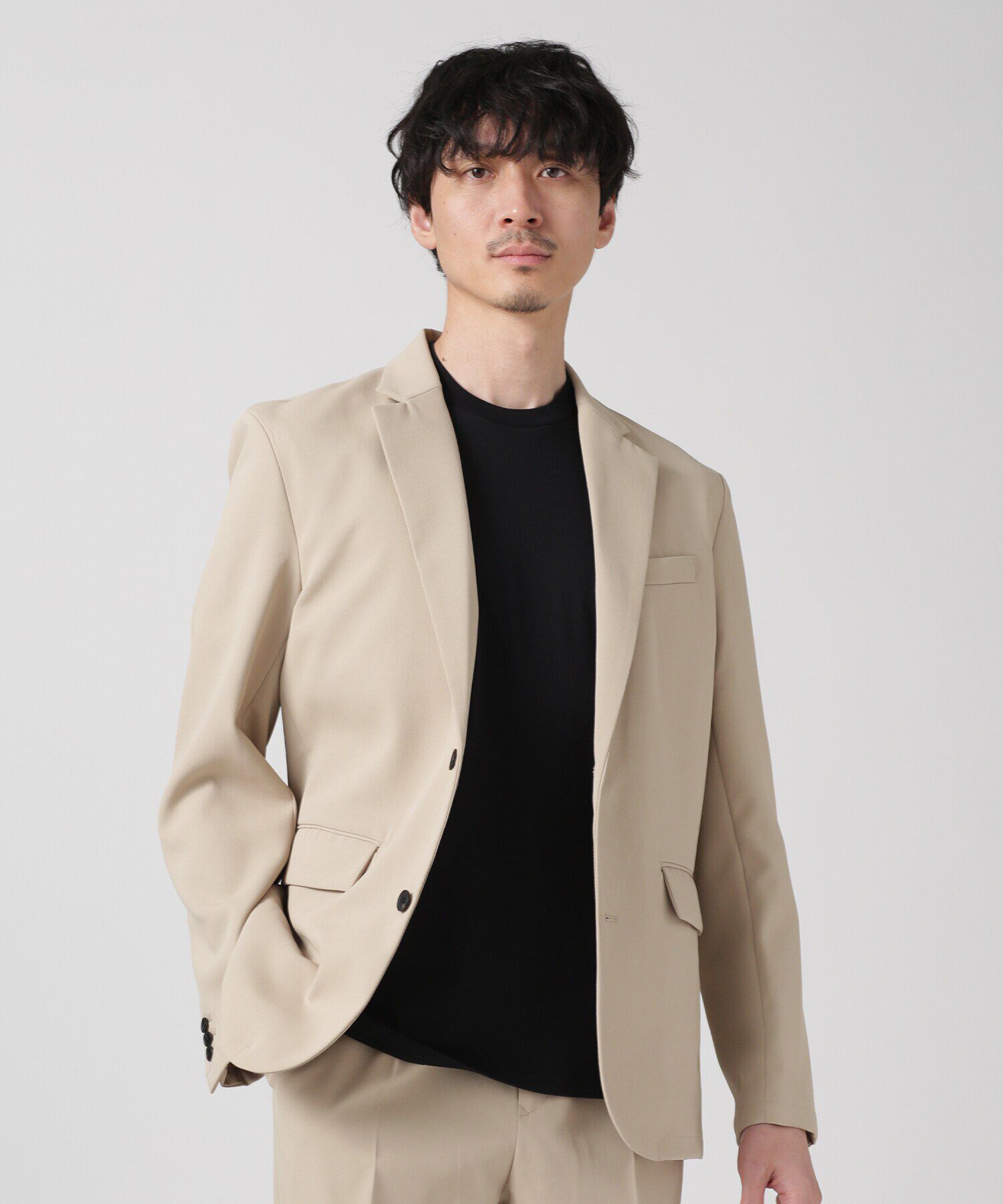 nano･universe「LB.03/ジャケT 半袖」|Tシャツ・カットソー|