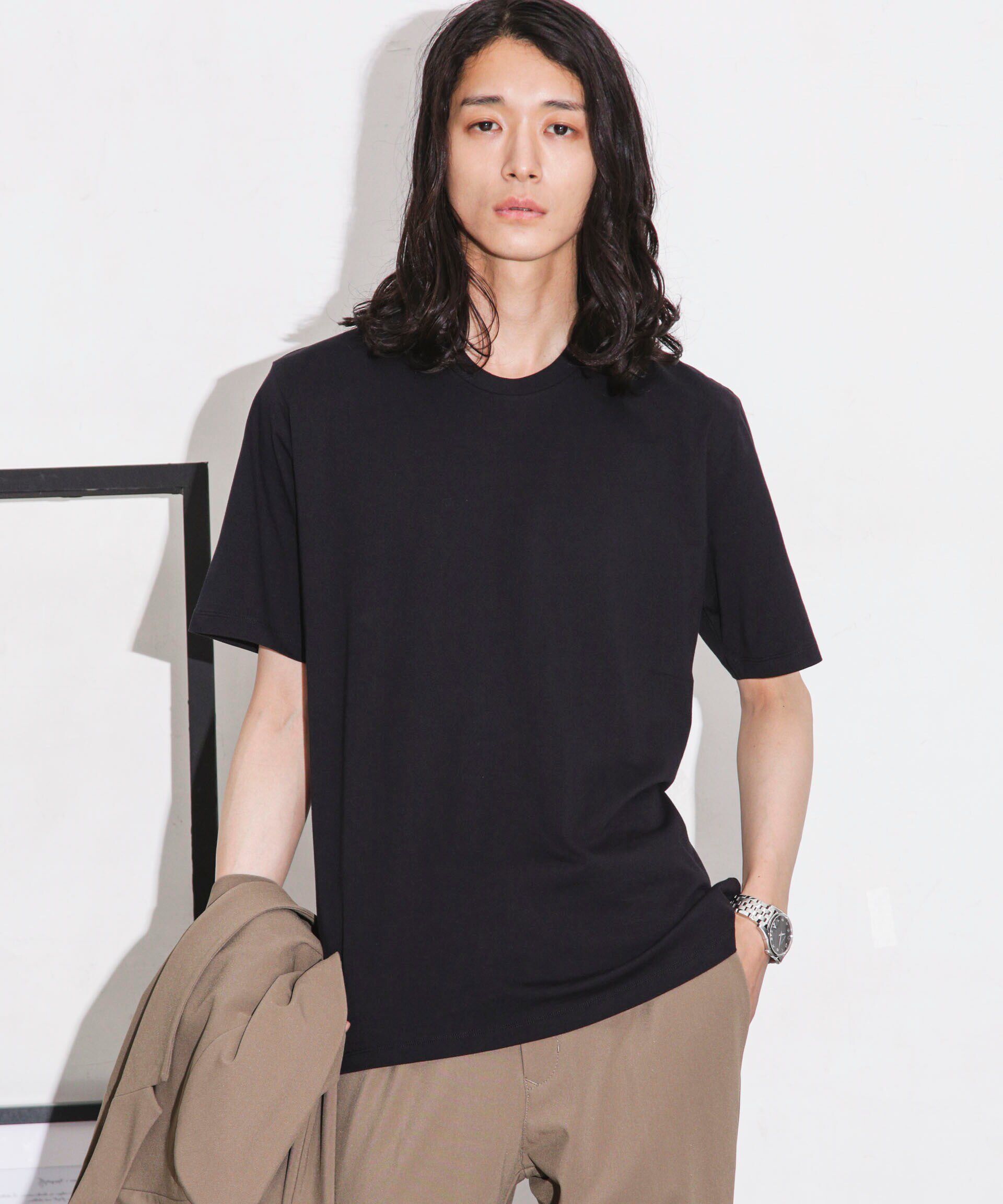 nano･universe「LB.03/ジャケT 半袖」|Tシャツ・カットソー|