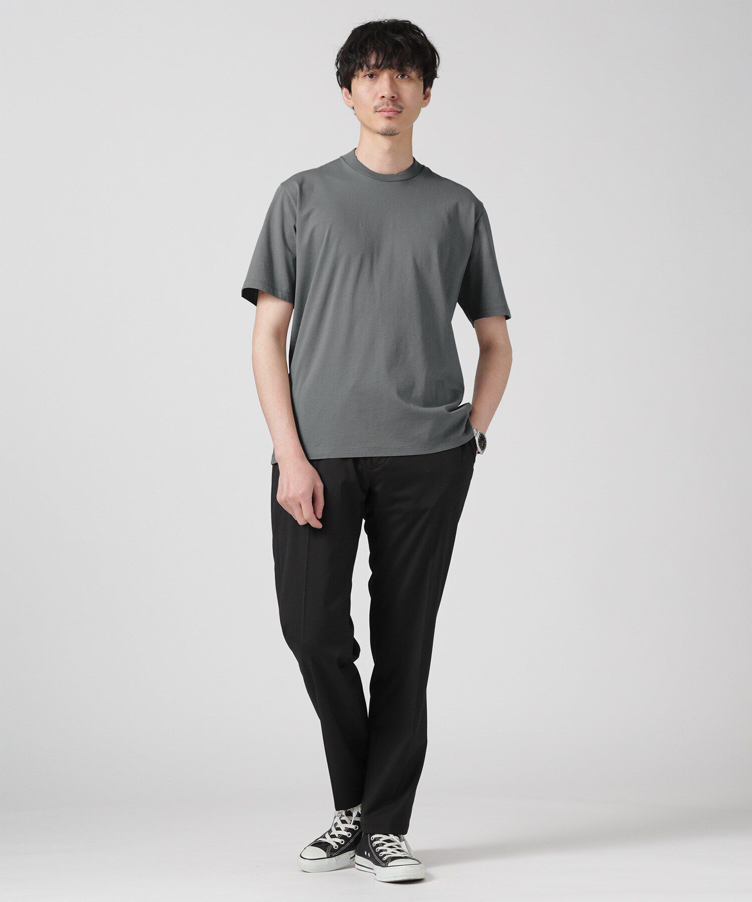 nano･universe「LB.03/ジャケT 半袖」|Tシャツ・カットソー|