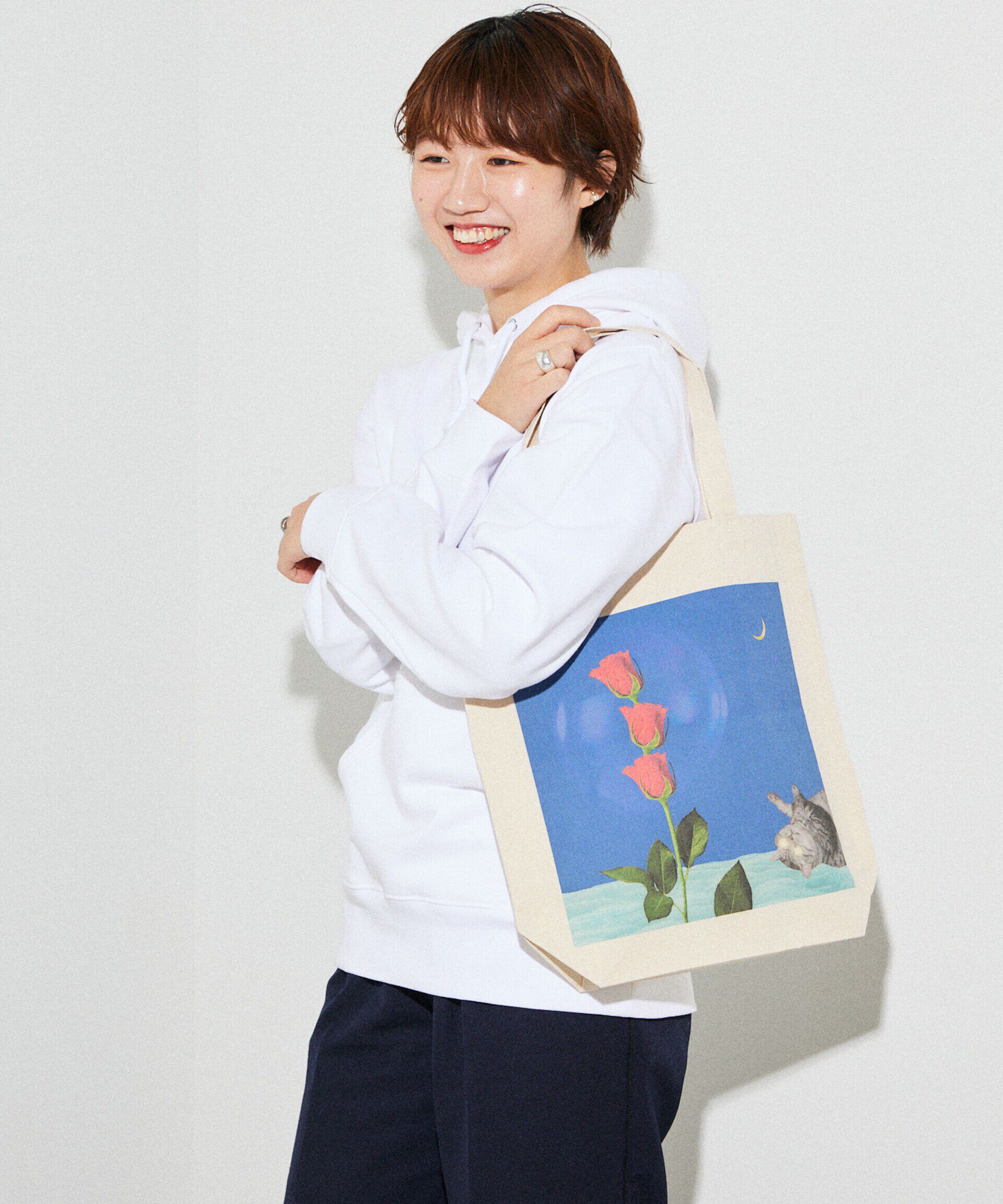 nano･universe「「とんだ林蘭&times;ＮＡＮＯ　ｕｎｉｖｅｒｓｅ」　トートバッグ」|ショルダー・メッセンジャー|