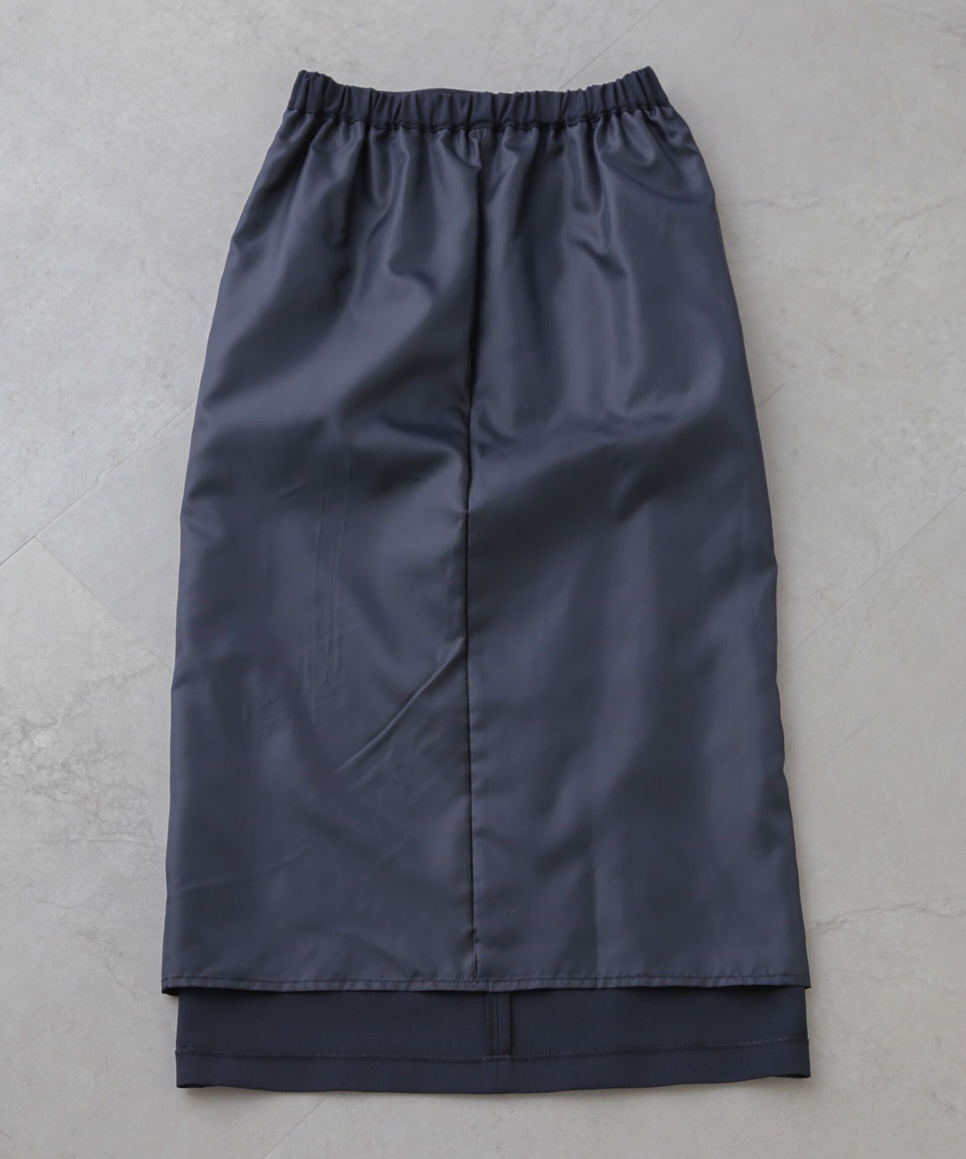 nano･universe「多機能素材サイドベルトストラップ風スカート(セットアップ可）」|スカート|