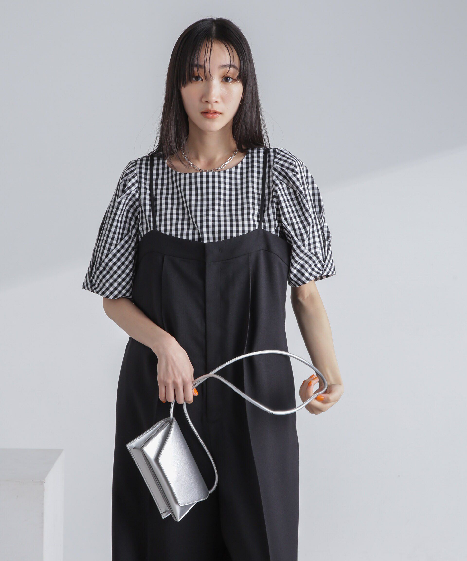 nano･universe「変形スリーブプルオーバーブラウス」|シャツ・ブラウス|