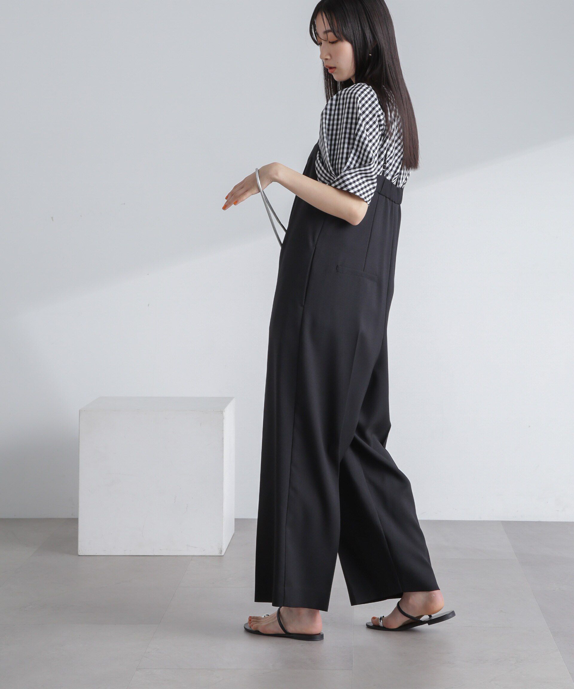 nano･universe「変形スリーブプルオーバーブラウス」|シャツ・ブラウス|