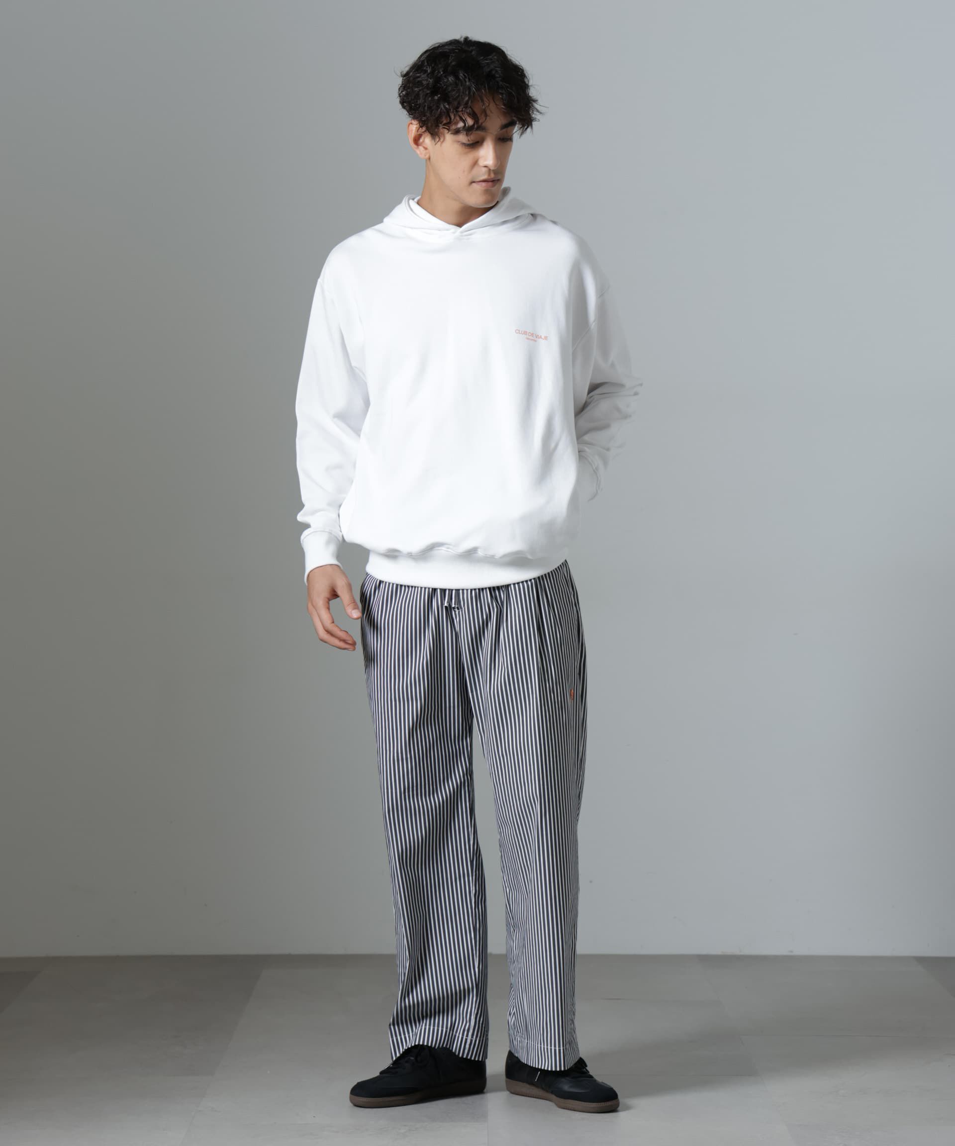 nano･universe「｢NJ/CLUB｣PARKSTOCK プリントスウェットパーカー」|Tシャツ・カットソー|