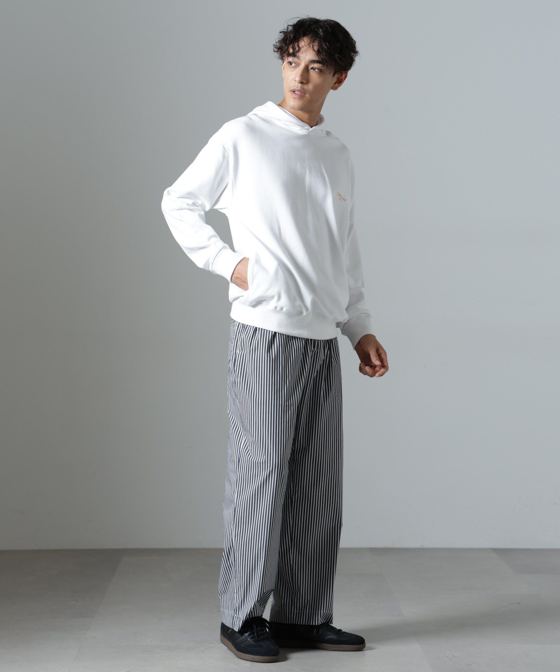 nano･universe「｢NJ/CLUB｣PARKSTOCK プリントスウェットパーカー」|Tシャツ・カットソー|