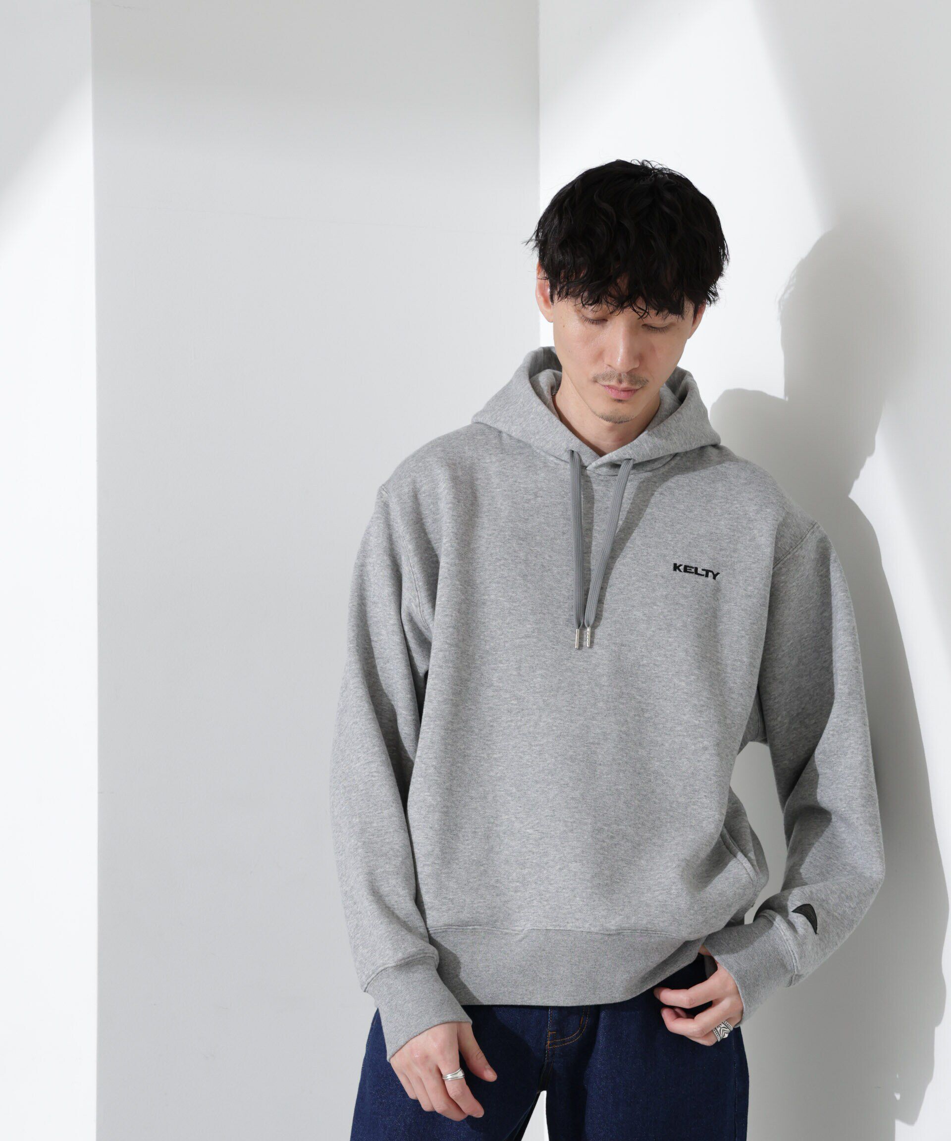 nano･universe「「KELTY&times;NANO universe」ミニロゴスウェットパーカー」|Tシャツ・カットソー|