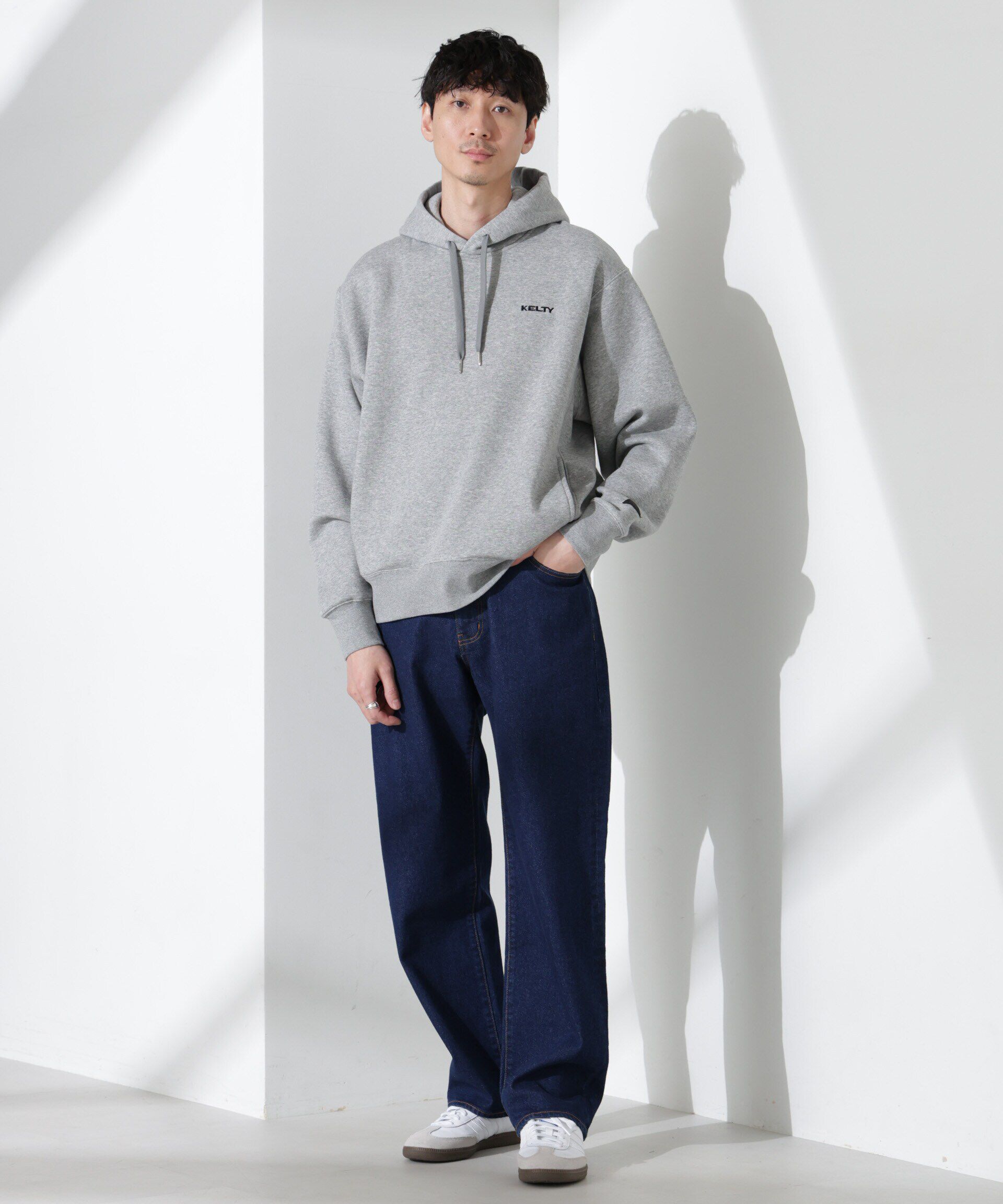 nano･universe「「KELTY&times;NANO universe」ミニロゴスウェットパーカー」|Tシャツ・カットソー|