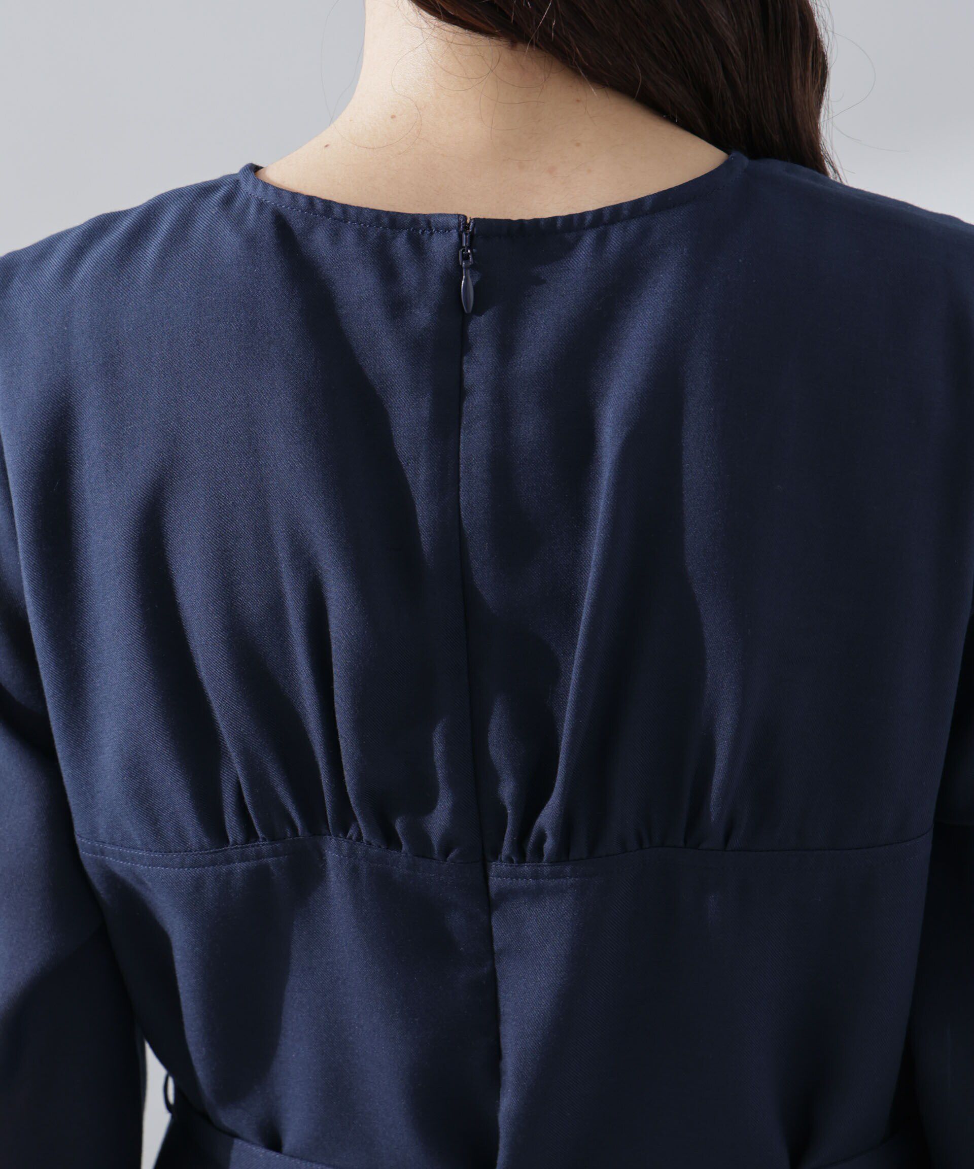 nano･universe「ベルト付きビエラワンピース」|ワンピース|