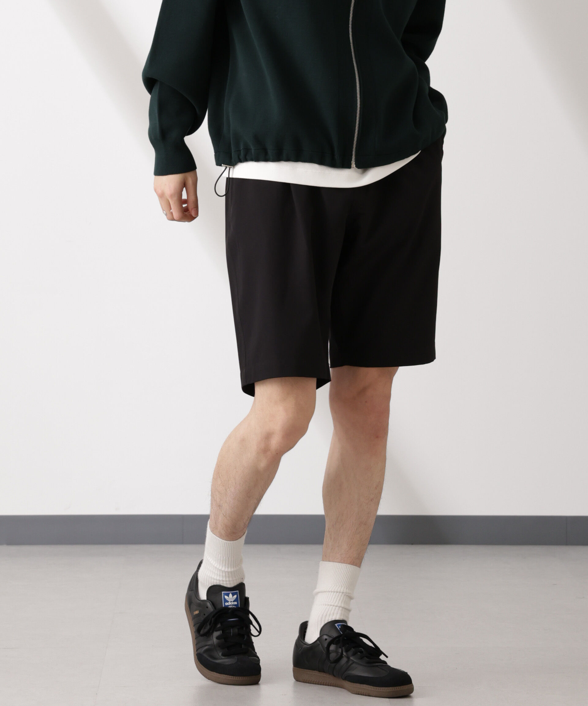  「ライトウェイトストレッチ ショートパンツ(セットアップ可)」|その他|ブラック