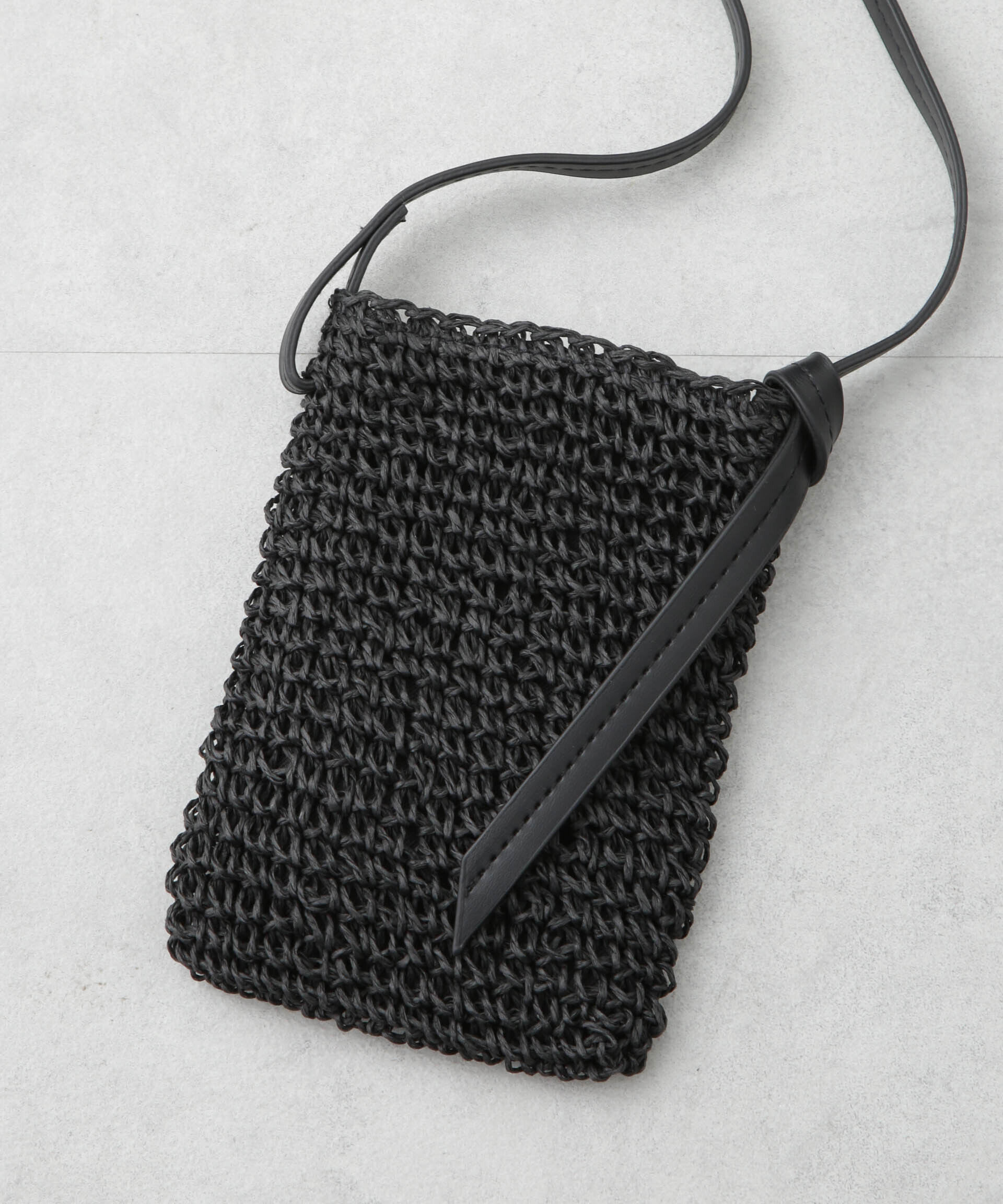 nano･universe「ストローメッシュスクエアポーチ」|ショルダー・メッセンジャー|