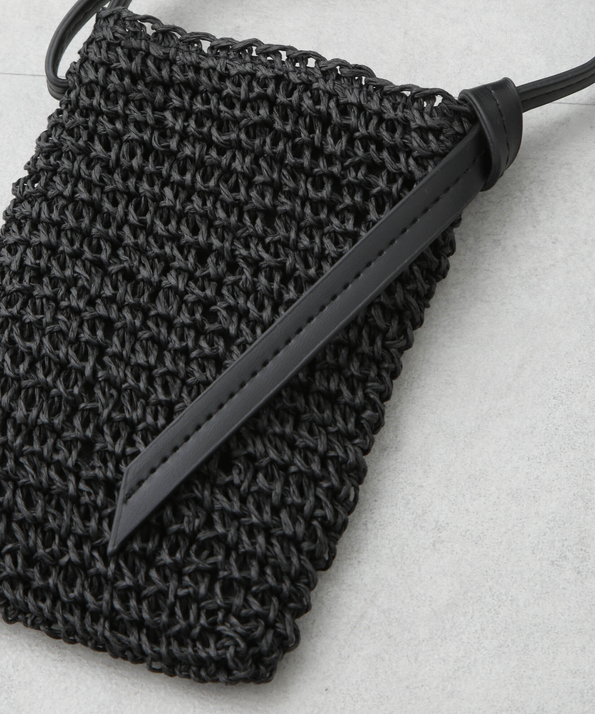 nano･universe「ストローメッシュスクエアポーチ」|ショルダー・メッセンジャー|