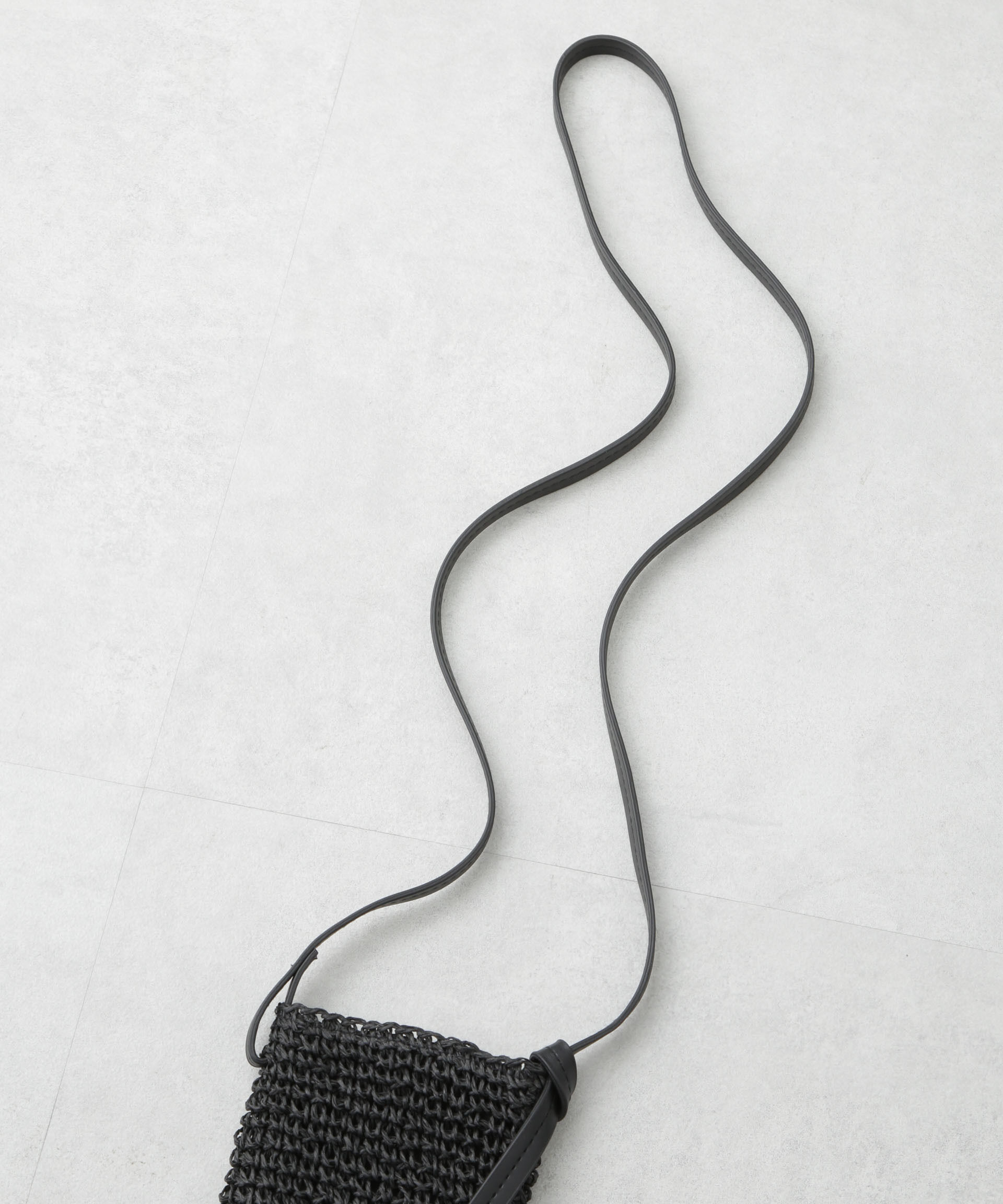 nano･universe「ストローメッシュスクエアポーチ」|ショルダー・メッセンジャー|