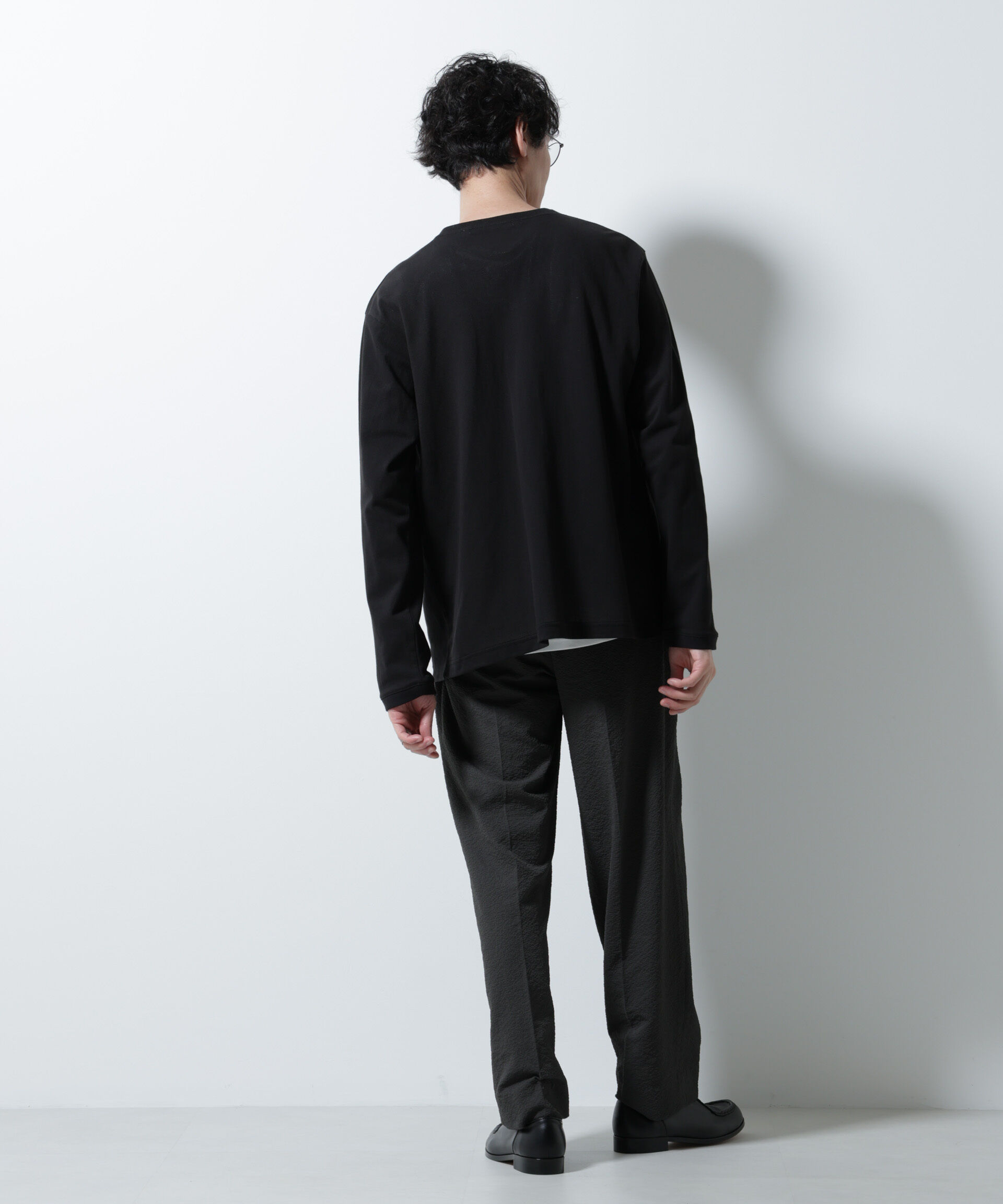 nano･universe「サッカータックイージーパンツ（セットアップ可）」|チノ|