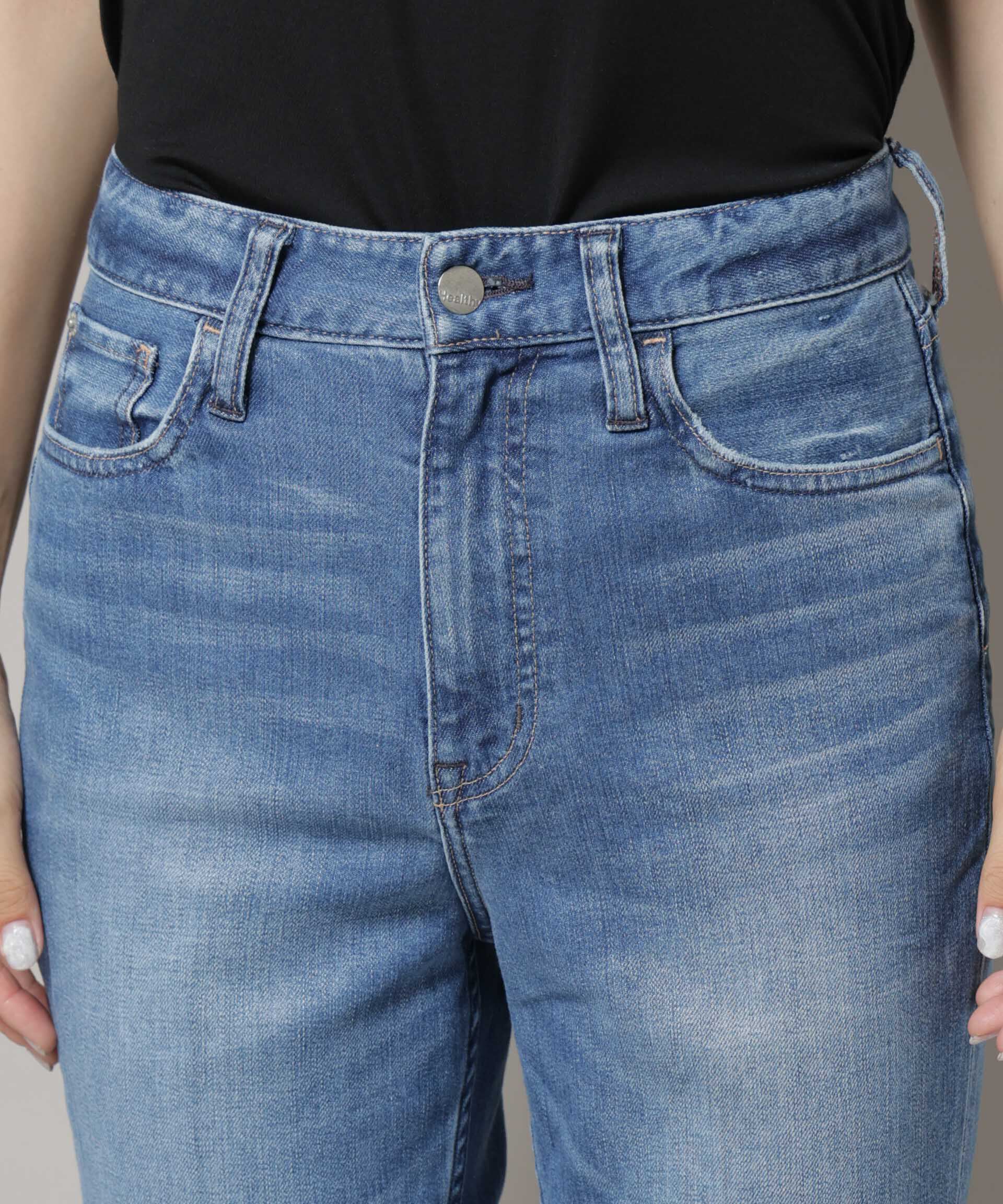 nano･universe「Healthy DENIM/Lotus フレアデニム」|チノ|