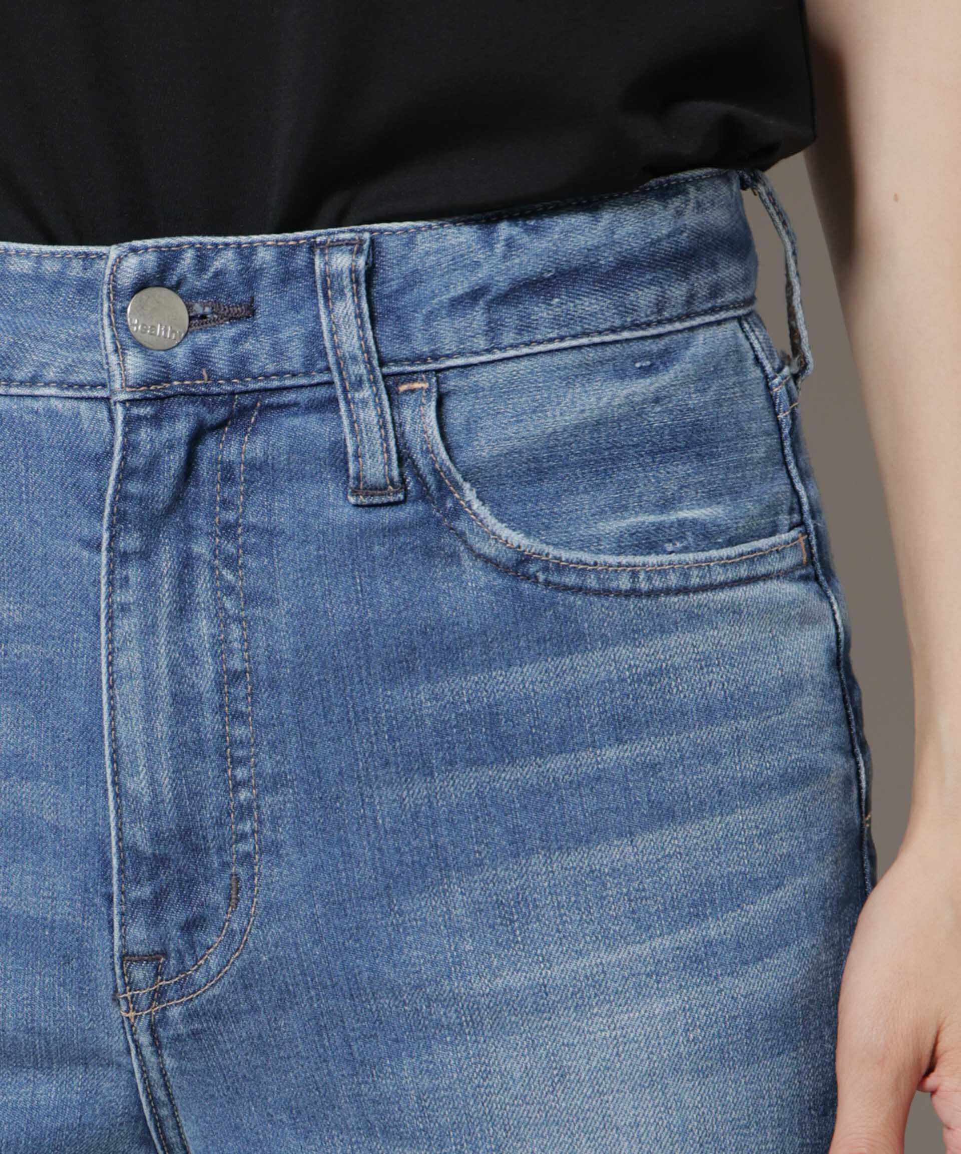 nano･universe「Healthy DENIM/Lotus フレアデニム」|チノ|