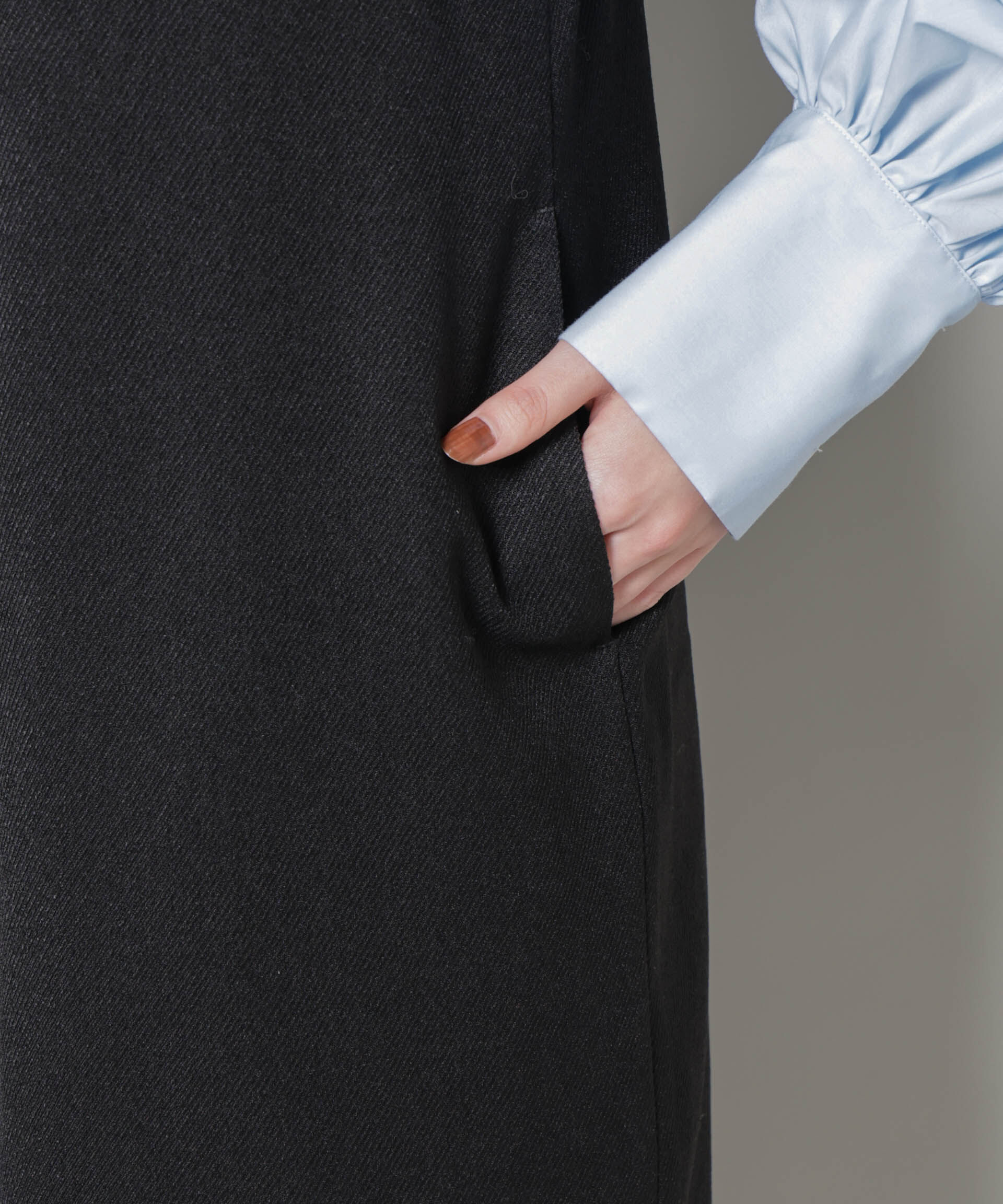 nano･universe「Vネックオールインワン」|ワンピース|