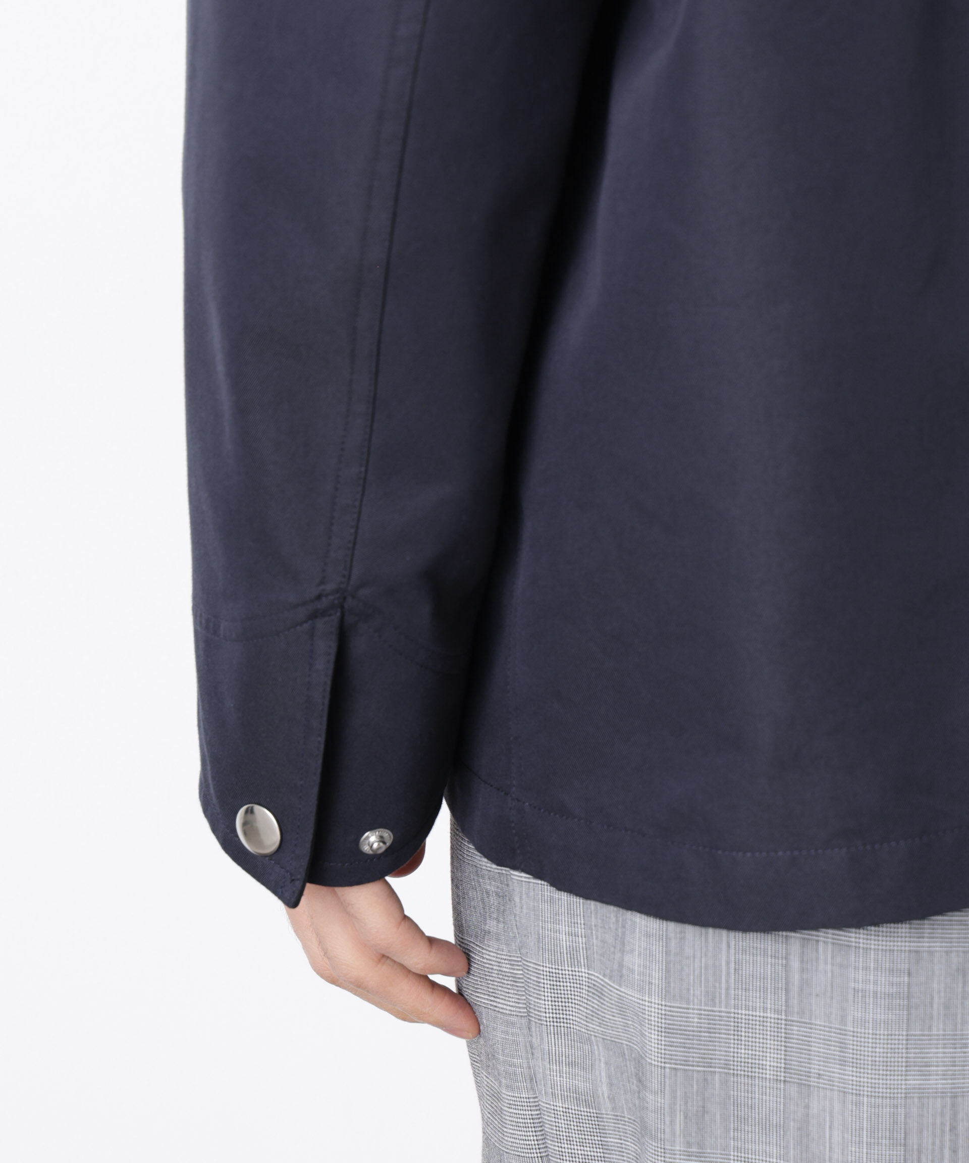 nano･universe「オーバージャケット「WARP PRINT」ライニング/撥水」|その他|