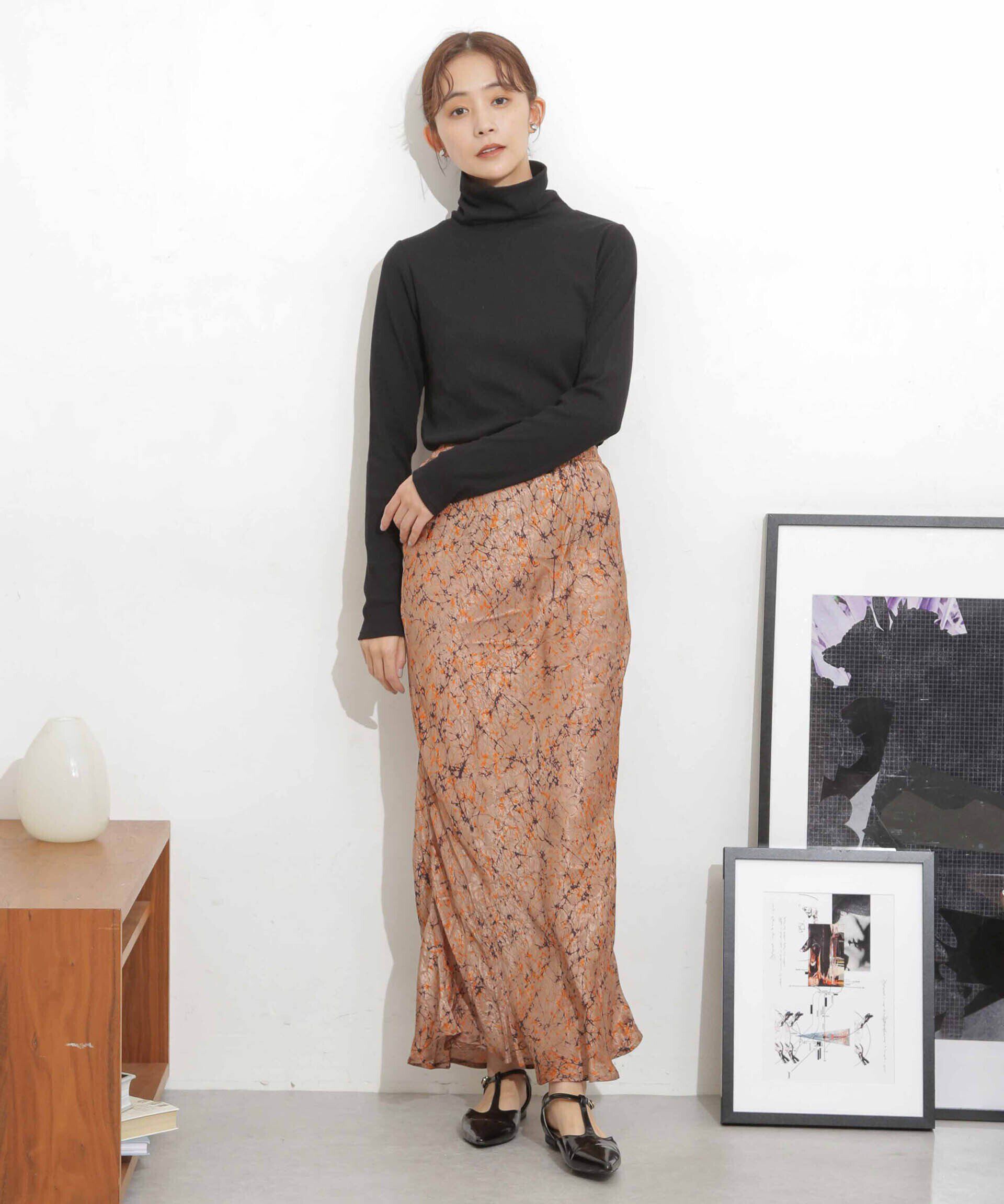 nano･universe「Mes Demoiselles/FIRTINA レーヨンスカート」|スカート|